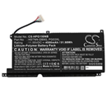 Replacement For Hp Hewlett Packard, Pavilion Gaming 15-Dk1007Tx Battery